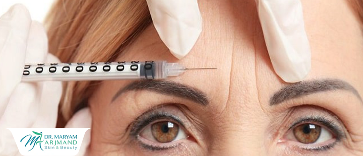 درباره تزریق بوتاکس پیشانی 
